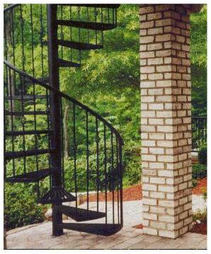 Spiral staircase in Roanoke, Virginia