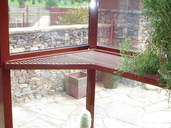 greenhouse shelving
