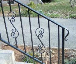 picket design hand forged
