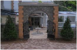 Canyon Ranch Spa Iron Entrance Gate 