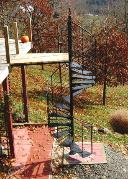 spiral staircase in galax 