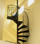 Spiral staircase on balcony in salem va 
